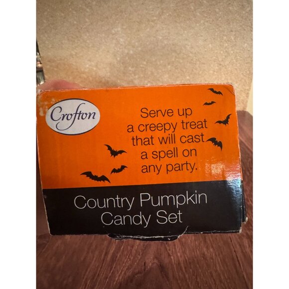 Vintage Set of 3 Country Pumpkin Candy Dishes – Aldi Exclusive (Creepy Cute!) - Picture 7 of 9